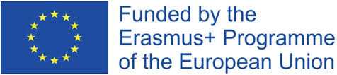 This is the logo of Erasmus+ Programme of the European Union, who funded this project.